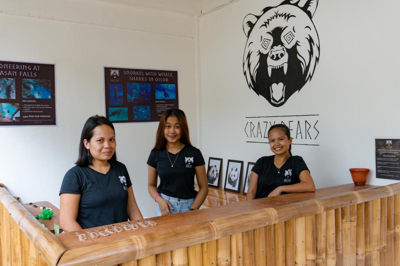 Crazy Bears Hostel Moalboal Eksteriør bilde